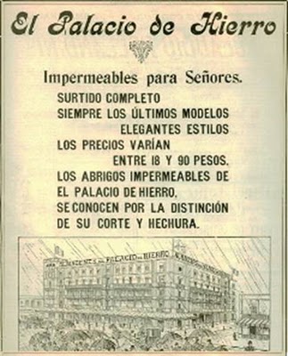 primeros anuncios palacio de hierro mexico